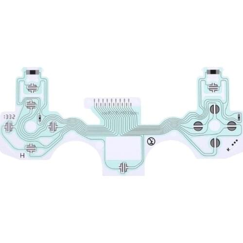 Circuit Film Button Ribbon Conductive Cable Keyboard Flex PCB Replacement for PS4 Playstation 4 10XX 11XX Controller