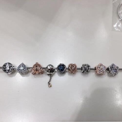 Winter 2020 New Style 925 Sterling Silver High-quality Star Pumpkin Car Charm, Hot-selling Jewelry Is A Romantic Gift For Couple