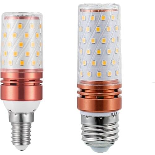Led Corn Light Bulb E14 Chandelier Candle Light E27 12W 16W Warm White 3000k Cool White 6500k Spot home lamp Lighting