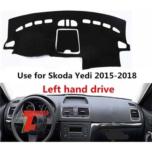 TAIJS Factory Casual Good Quality Polyester Fibre Car Dashboard Cover For Skoda Yedi 2015 2016 2017 2018 Left hand drive
