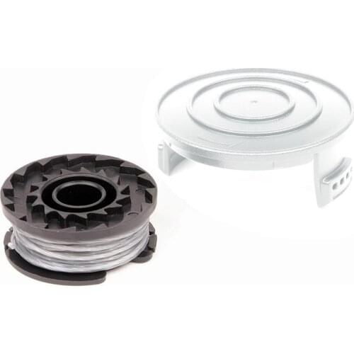 For Bosch ART23SL ART26SL Replacment Strimmer Spool Cover & Line 2pcs 2pcs For Bosch ART23SL ART26SL Replacment Strimmer Spool