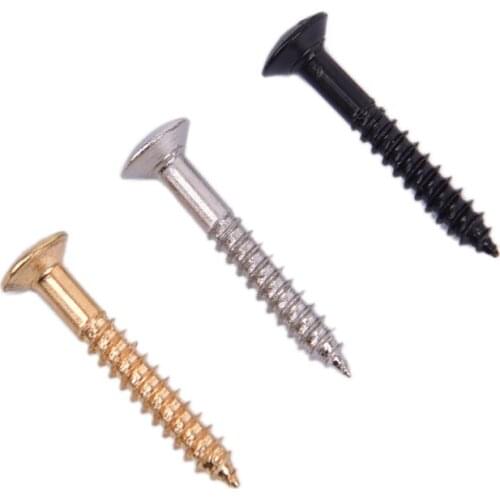 20pcs Electric Guitar Humbucker Pickup Ring Mounting Pickup Frame Fixing screw