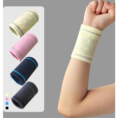 2PCS Unisex Sports Sweatband Wristband Wristband Wrist Running Badminton Basketball Wristband Trib Sweatband Wrist Support