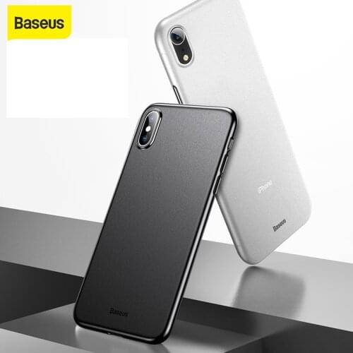 Baseus for iPhone XS XS Max XR Case Cover Ultra Thin Full Protective Back Cover Coque for iphone 11 pro max Case Fast Shipping