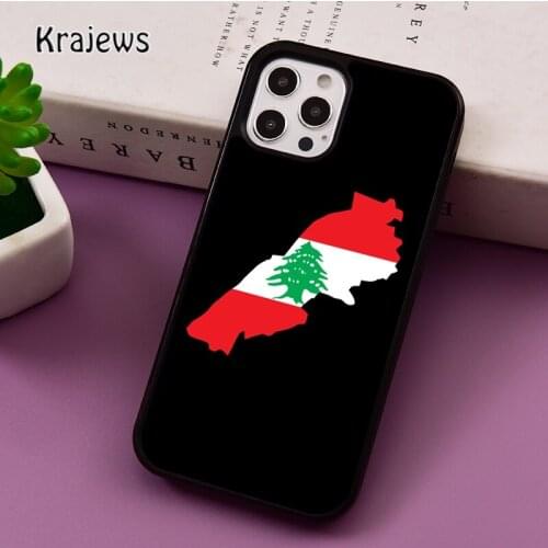 Lebanon Flag phone Case For iPhone 5 SE 2020 6S 7 8 Plus 12 mini 11 Pro X XR XS Max Samsung S8 S9 S10 coque Cover