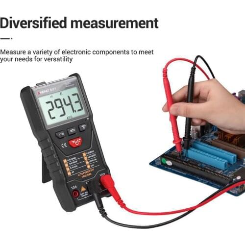 M21 Digital Auto Multimeter 6000 Counts Backlight Ac/dc Portable Ammeter Volt Ohm Lcr Meter Transistor Tester True Rms