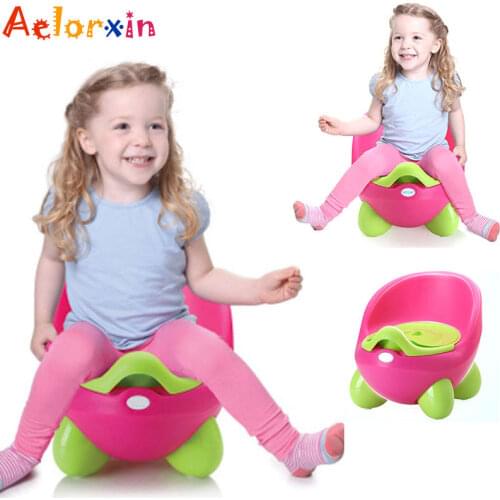 Animal Turtle Childrens Pot Comfortable Backrest Baby Potty Portable Baby Toilet Bedpan Seat Toilet Bowl Training