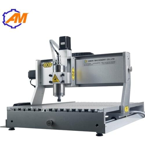 AM6040 1.5KW 4 axis 3d cnc wood milling machine small wood milling machine