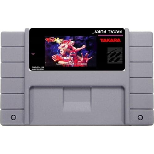 Hot Selling 16bit 46pin Super Game Card - Fatal Fury