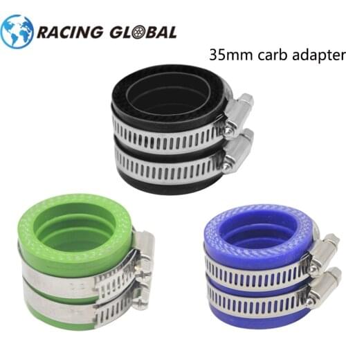 ALCON-Racing 35mm Carburetor Rubber Adapter Inlet Intake Pipe For OKO KEIHIN KOSO 21 24 26 28 30mm Motorcycle Pit Dirt Bike