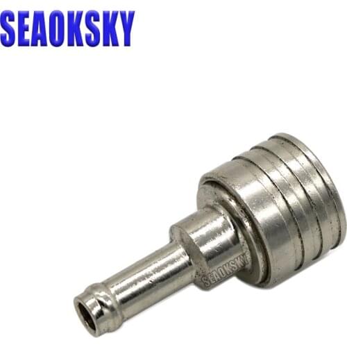 65750-95500 Stainless Steel Fuel Socket for Suzuki 15HP 30HP 40HP Outboard Engine Fuel Pipe Socket