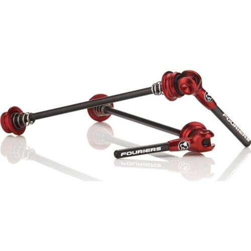 Light Alloy with carbon fiber lever Quick Release Road Mountain Bike Cycling Wheel Hub Skewers Set MTB quick-release lever