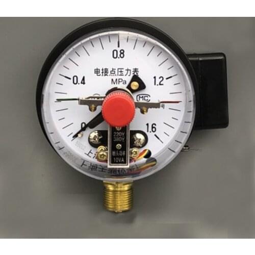 Diameter 100mm Direct Contact Pressure Gauge with Surface Vacuum Gauge Pressure Controller
