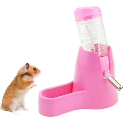 Small Pet Feeder Pet Waterer Automatic Water Feeder Pet Water Dispenser With Base For Hamster Pet Supplies