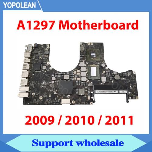 Original A1297 Motherboard 820-2610-A 820-2849-A 820-2914-A/B for Macbook Pro 17" A1297 Logic Board 2009 2010 2011 Years