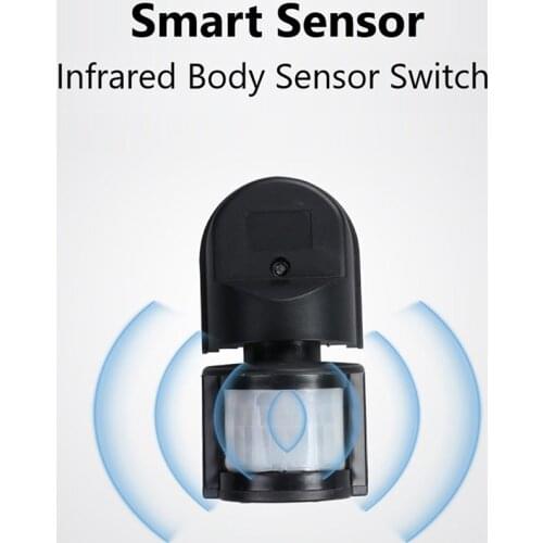PIR Motion Sensor Switch Light Lamp Sensor Detector Infrared Movement Detector Automatic Lighting Switch Alarm Systen