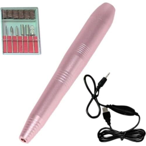 Portable Electric Nail Drill Machine 20000Rpm Professional Nail Art Drill Bits Nail Sander Nail Art Equipment