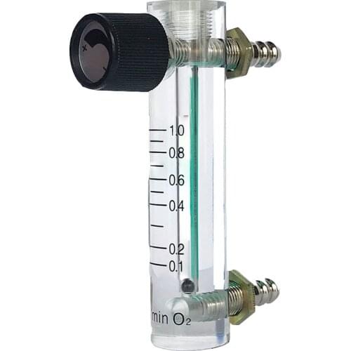 0-1L/min Gas Flowmeter For Medical Ozone Generator Flow Setting