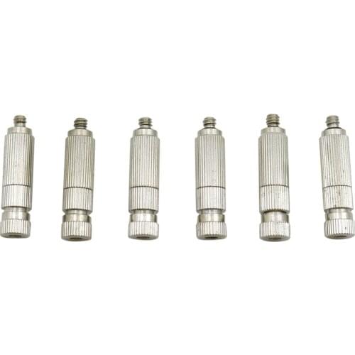 3/16" Mist Nozzle 20~90 bar High Pressure Sprayers Greenhouse Cooling Humidify Sprinklers with Net Filter 30 Pcs