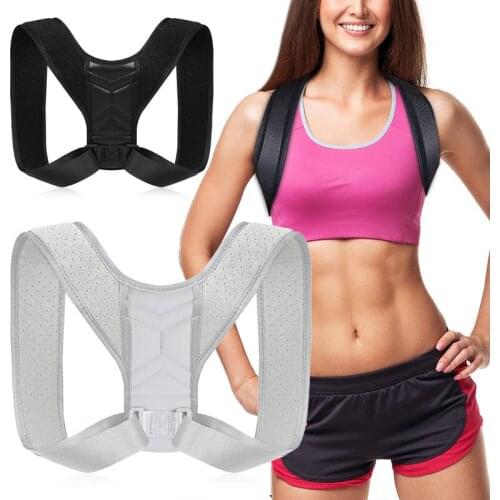Getinfit Adjustable Back Posture Corrector Clavicle Back Shoulder Posture Correction Back Support Belt For Adult Unisex