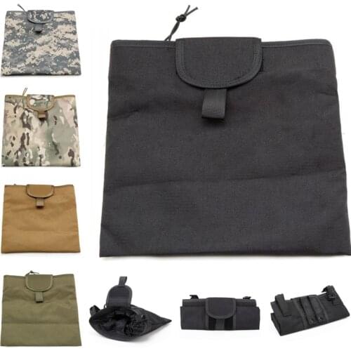 Foldable Tactical Storage Bag Molle Military Accessory Sundries Storage Multifunctional Outdoor Hunting Travel Cycling Tool Bag