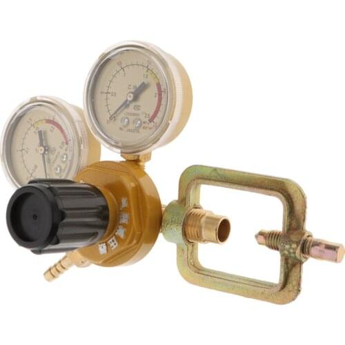 Welding Chemical Industry G5/8'' Acetylene Pressure Gauge Control Valve