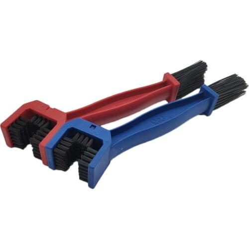 Universal Motorcycle Chain Brush Gear Dirt Outdoor Cleaner Scrubber Tool For Suzuki SFV SV 650 TL1000S 600 750 KATANA B-KING