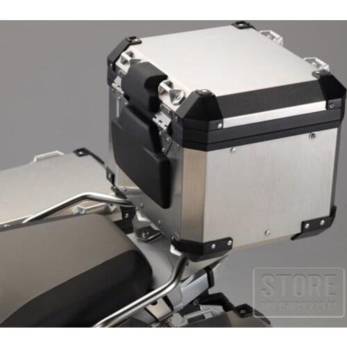 Motorcycle parts rubber Passenger Backrest Back Pad Rear Saddlebag Trunk Sticker for BMW F 800 GS ADV / R 1200 GS Adventure