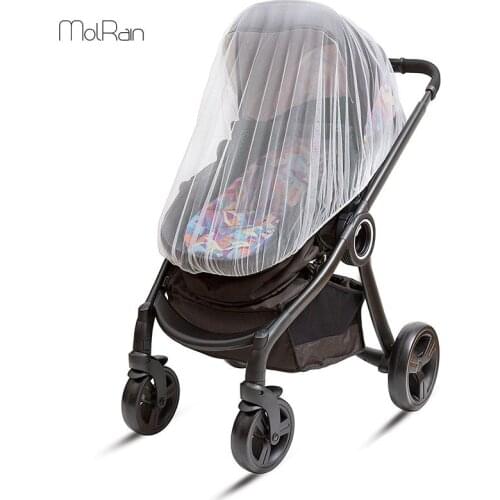1PC Baby Pushchair Mosquito Net Infants Stroller Insect Net Full Cover Baby Safe Mesh Keeping Insects Crib Netting Cart Mosquito