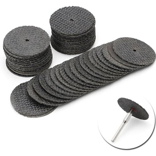10Pcs 32MM Metal Cutting Disc Dremel Grinder Rotary Tool Circular Saw Blade Wheel Cutting Sanding Disc Grinding Wheel