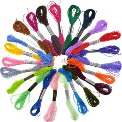 12/24/36 Colors Russia Embrodiery Cross Stich Thread Floss Handmade DIY Cotton Threads Sewing Crafts Handwork Accessories Kits