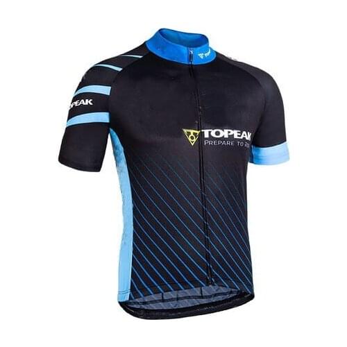 2018 TOPEAK TEAM Mens Only Cycling Jersey Short Sleeve Bicycle Clothing Quick-Dry Riding Bike Ropa Ciclismo