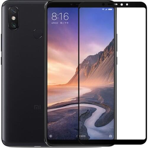 3D Tempered Glass For Xiaomi MI Max 3 Pro Full Cover 9H Protective film Screen Protector For Xiaomi MI Max 3 Pro