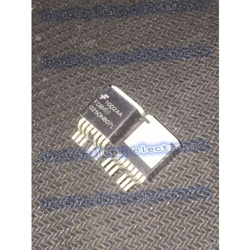 5PCS/LOT FDB0250N807L TO263-7 Transistors MOSFET N-CH 80V 240A D2PAK