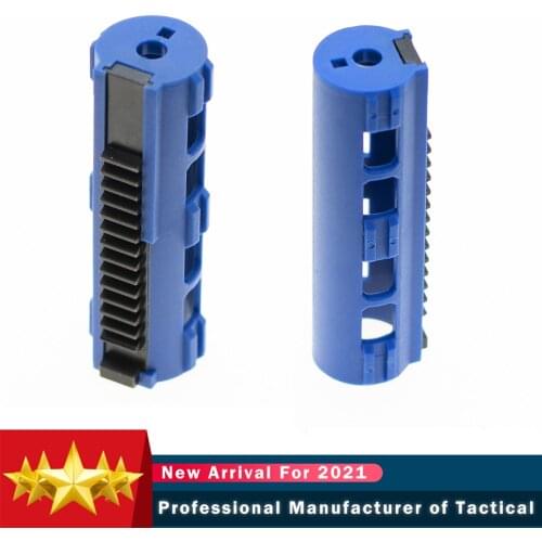 Reinforced Carbon Piston Plastic Full Steel 14 Ladder Tooth for Airsoft AEG Gel Blaster M4 JinMing9 BD556 Paintball Parts
