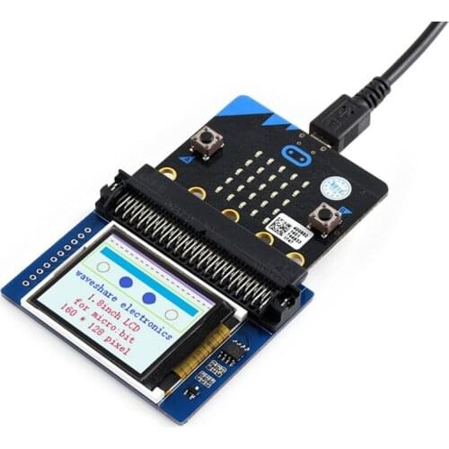 1.8 inch colorful display module for micro:bit 160x128 pixels 65K colors ST7735S Driver small size LCD