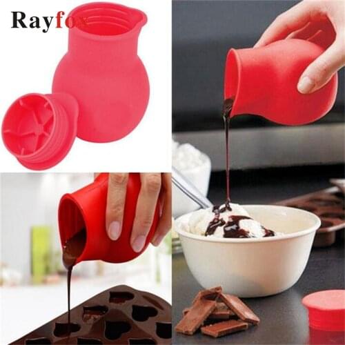 Baking Tools Chocolate Melting Pot Mould Butter Fruit Jam Cake Decorating Mold Kitchen Gadgets Milk Pastry Tools Accessories