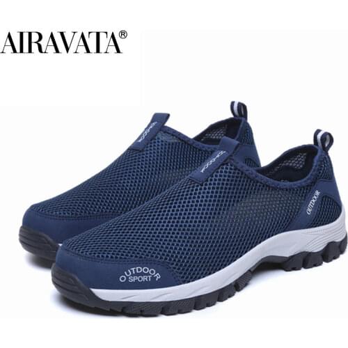 Mesh Men Casual Shoes Outdoor Water Sneakers Men Trainers Non-slip Climbing Hiking Shoes Breathable Mens Treking Shoe