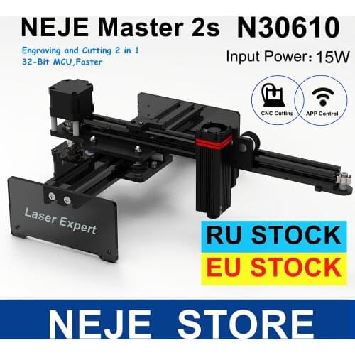 NEJE Master 2 7W CNC Laser Engraver Laser Cutting Machine with Wireless APP Control CNC Engraver
