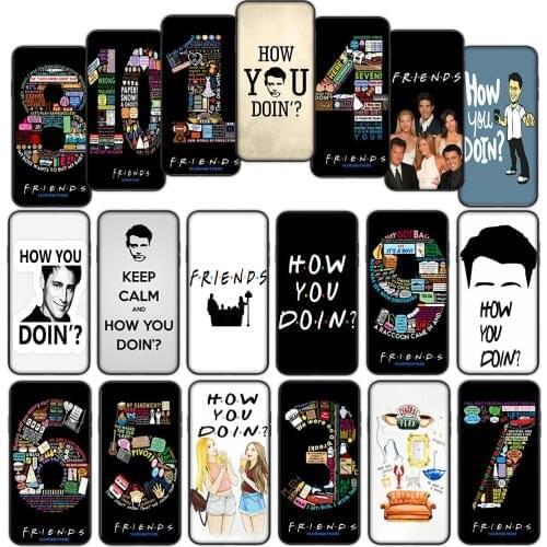 Friends TV how you doin Soft Cover Case for Xiaomi Mi Redmi Note 9 SE 9C 9S 9T Pro Max