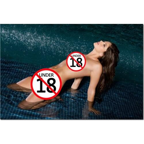 Charming Girl Hot Model Wallpaper Wall Art Poster Canvas Prints Unframed Painting For Living Room Decor