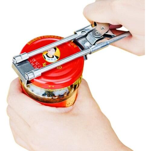 Adjustable Stainless Steel Can Opener Professional Manual Bottle Opener Multifunction Kitchen Accessories Electric Wine Opener