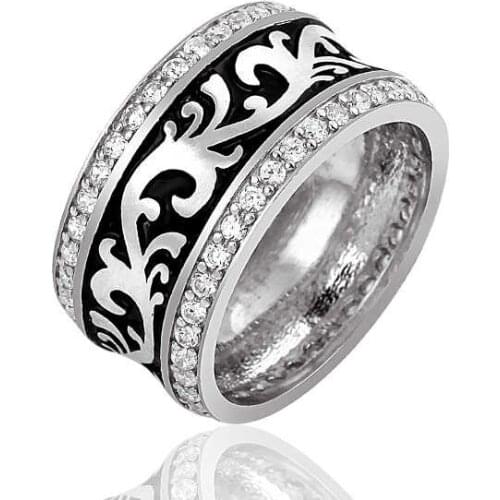 Silverlina Silver Rhodium Plated Wedding Ring