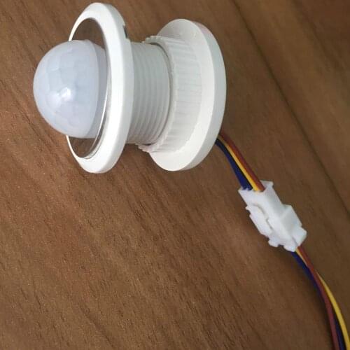 110V-220V Time Delay Adjustable LED Night light Sensor Switch PIR Infrared Human Body Induction Motion Sensor Detector Switch