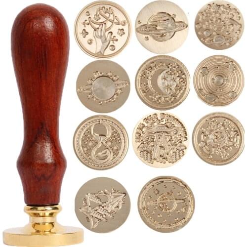 Metal Sealing Wax Seal Stamp Ancient Seal Decor Birthday Merry Christmas Weddin Invitation Retro Letter Envelope Sealing Wax