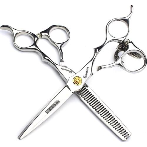 Hair Scissors 440c Japanese Steel Hair Cut Scissors Professional Barbershop Hairdreser Shears Siccors Hair Siccors Hairdressing