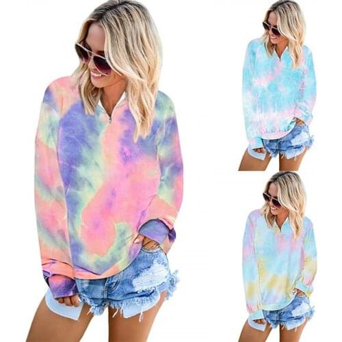 Women Zipper T Shirts O-Neck Long Sleeve Streetwear Causal Harajuku Plus Size Tops 2020 Autumn