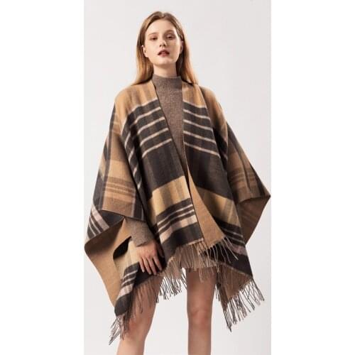 SANMAIHUA women fashion cashmere ponchos winter warm shawls and wraps hijab stole pashmina long female Echarpe