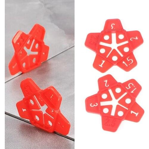 1-3mm Removable Wall Tiles Ceramic Gap Locator Cross Tile Leveling Gap Tools