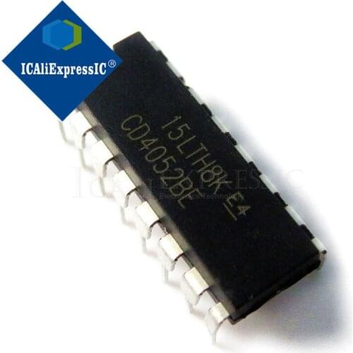 10PCS CD4052BE CD4052 DIP16 DIP new original In Stock
